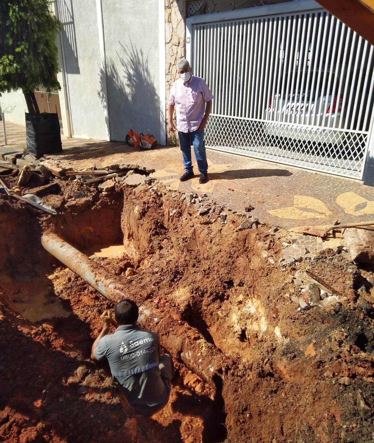 Rede De Abastecimento Se Rompe E Deixa Bairros Da Zona Norte Sem Gua